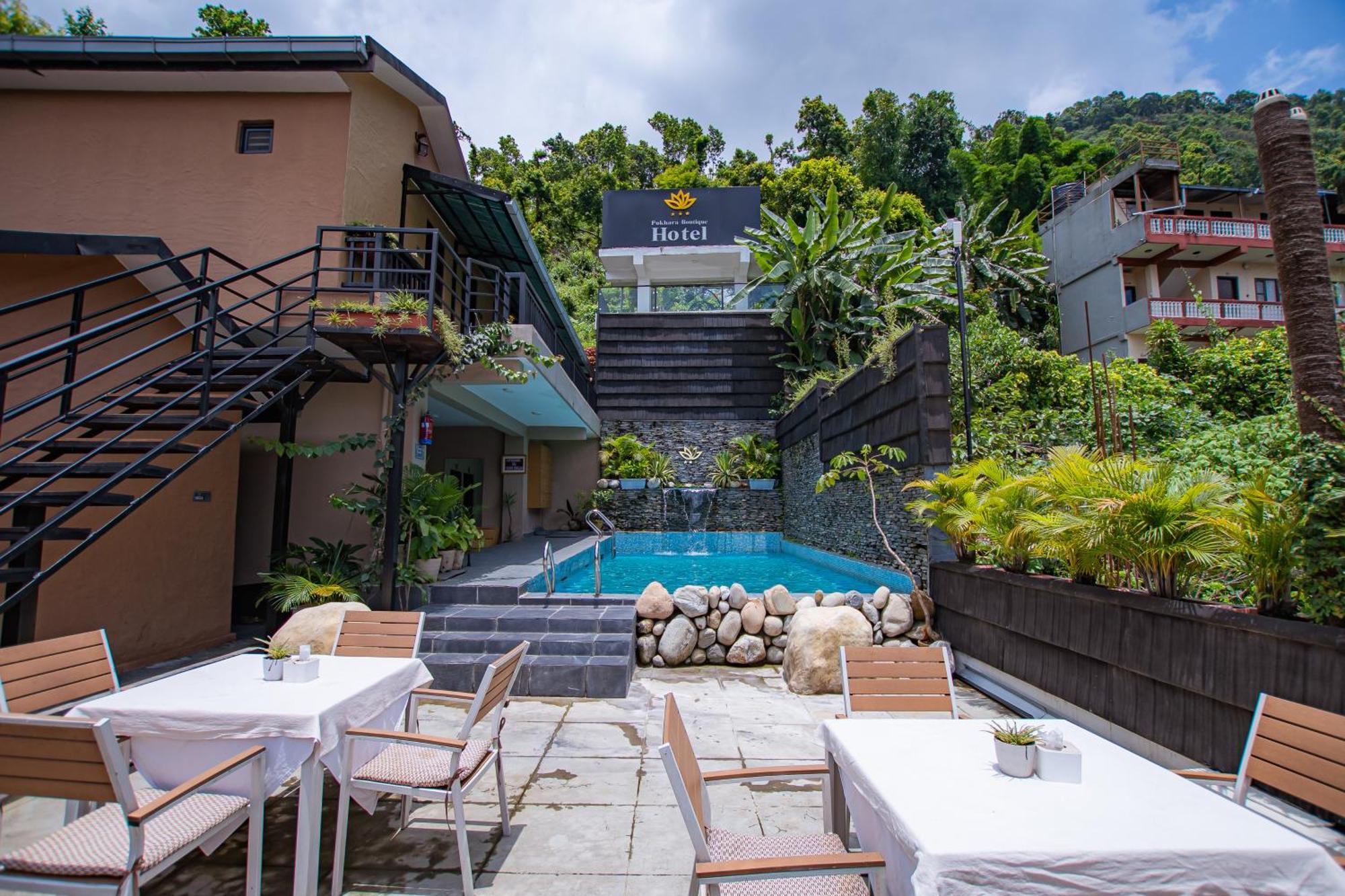 Pokhara Boutique Hotel Buitenkant foto