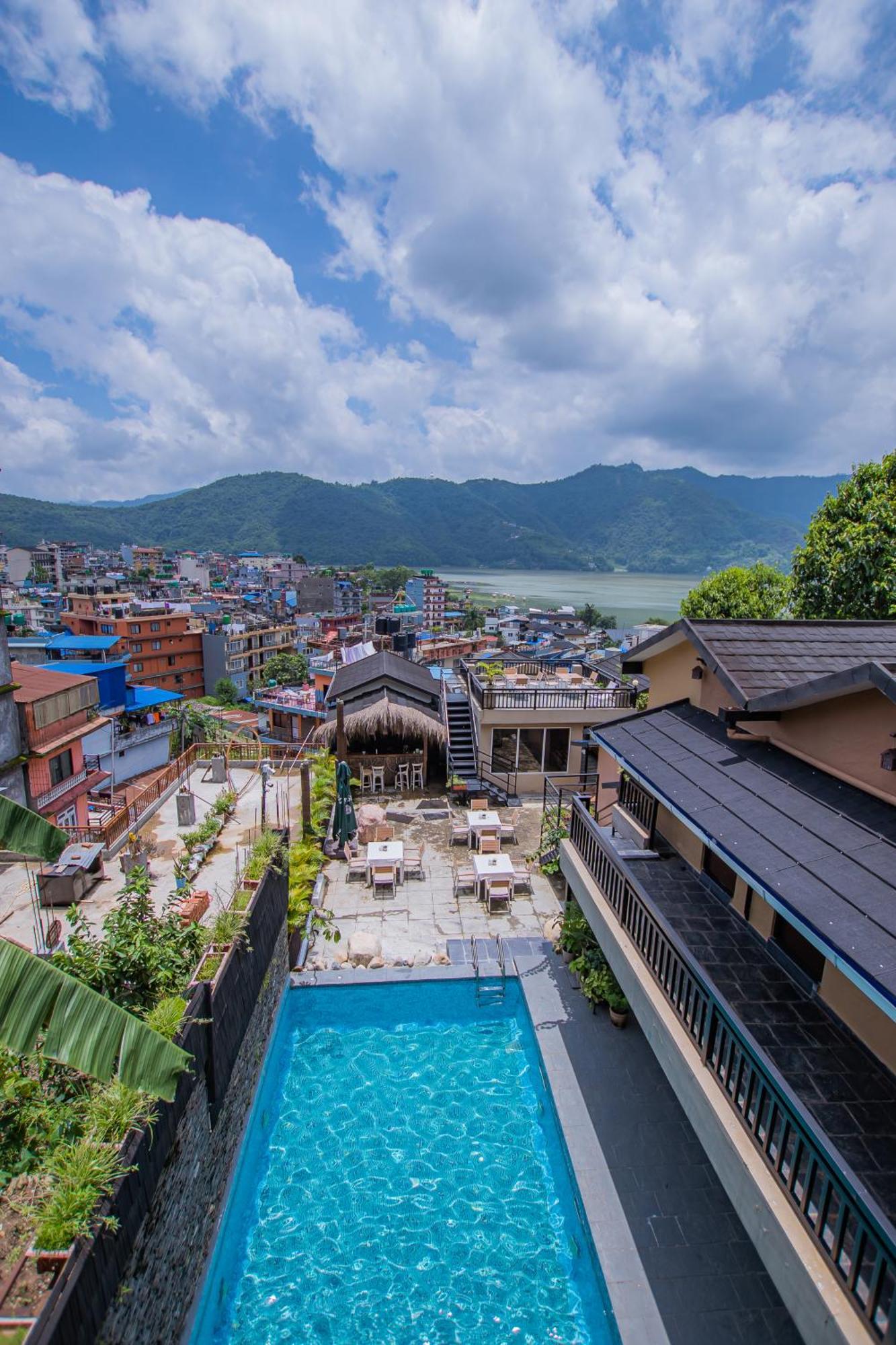 Pokhara Boutique Hotel Buitenkant foto